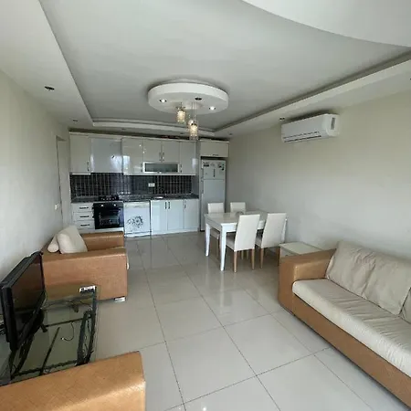 Alanya/kestel 1 1 Distance To Sea 150m Full Furniture Appartement Alanya
